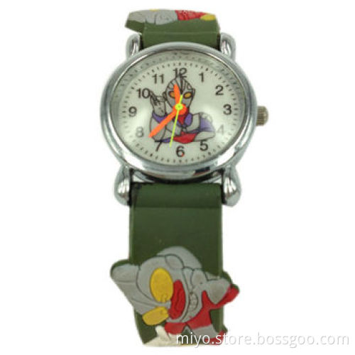 Silicone Wristwatch for Kids, Ideal for Promotions, Nontoxic and High-quality Features, Japan Movt